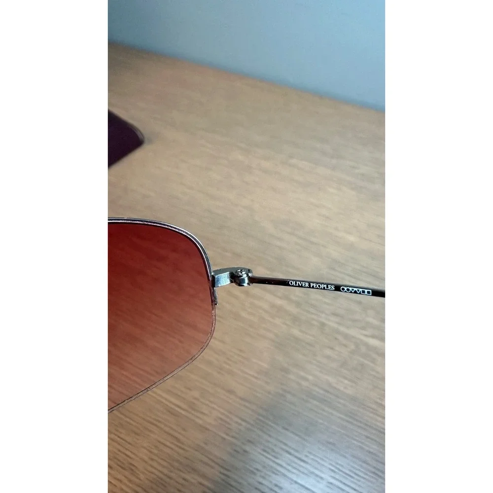 Oliver Peoples Epic S Sunglasses Pink Gradient Lens Japan w/ Case